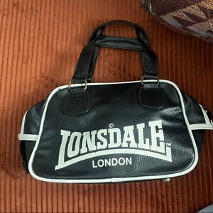 Lonsdale Black Mini Bag